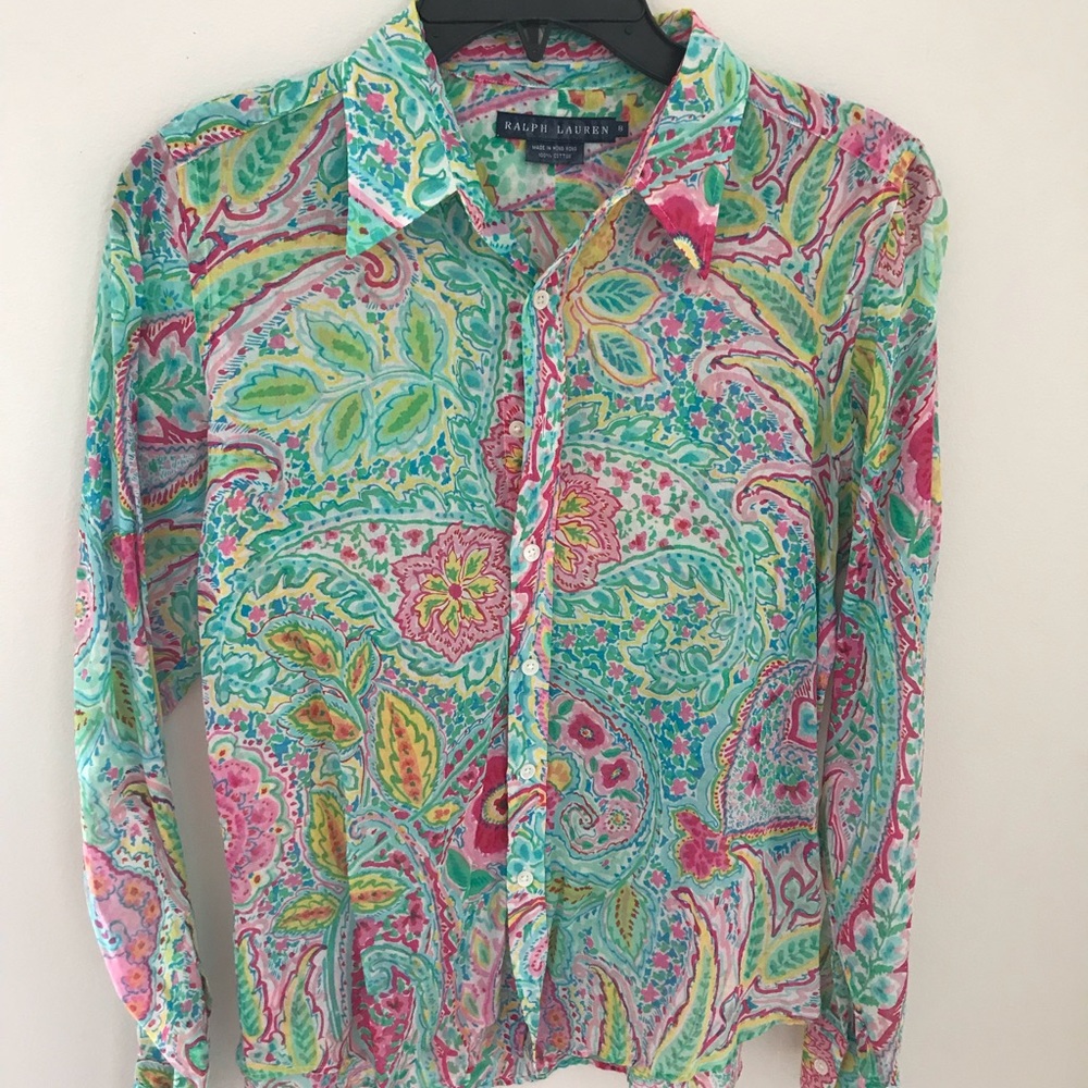 Ralph Lauren Women’s Colorful Top